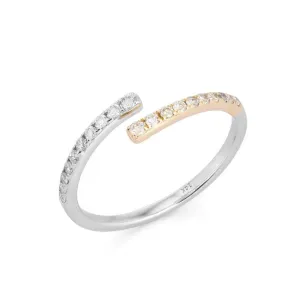 Dazzling Beauty Diamond Open Wrap Ring