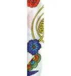 Diamante Evil Eye Lucky Charm Liberty Print Braid Bracelet