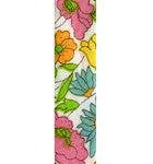 Diamante Evil Eye Lucky Charm Liberty Print Braid Bracelet