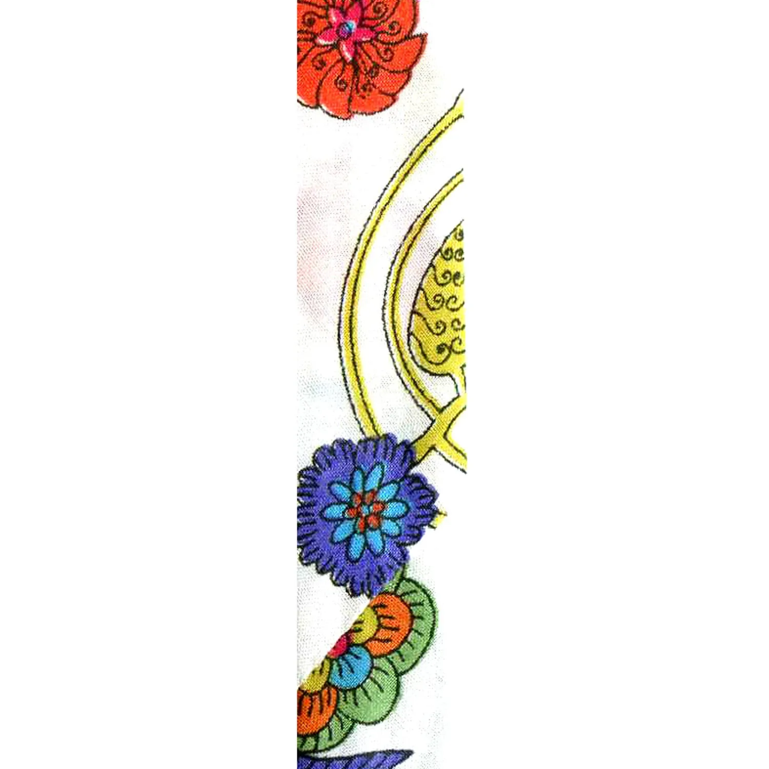 Diamante Evil Eye Lucky Charm Liberty Print Braid Bracelet