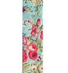 Diamante Evil Eye Lucky Charm Liberty Print Braid Bracelet