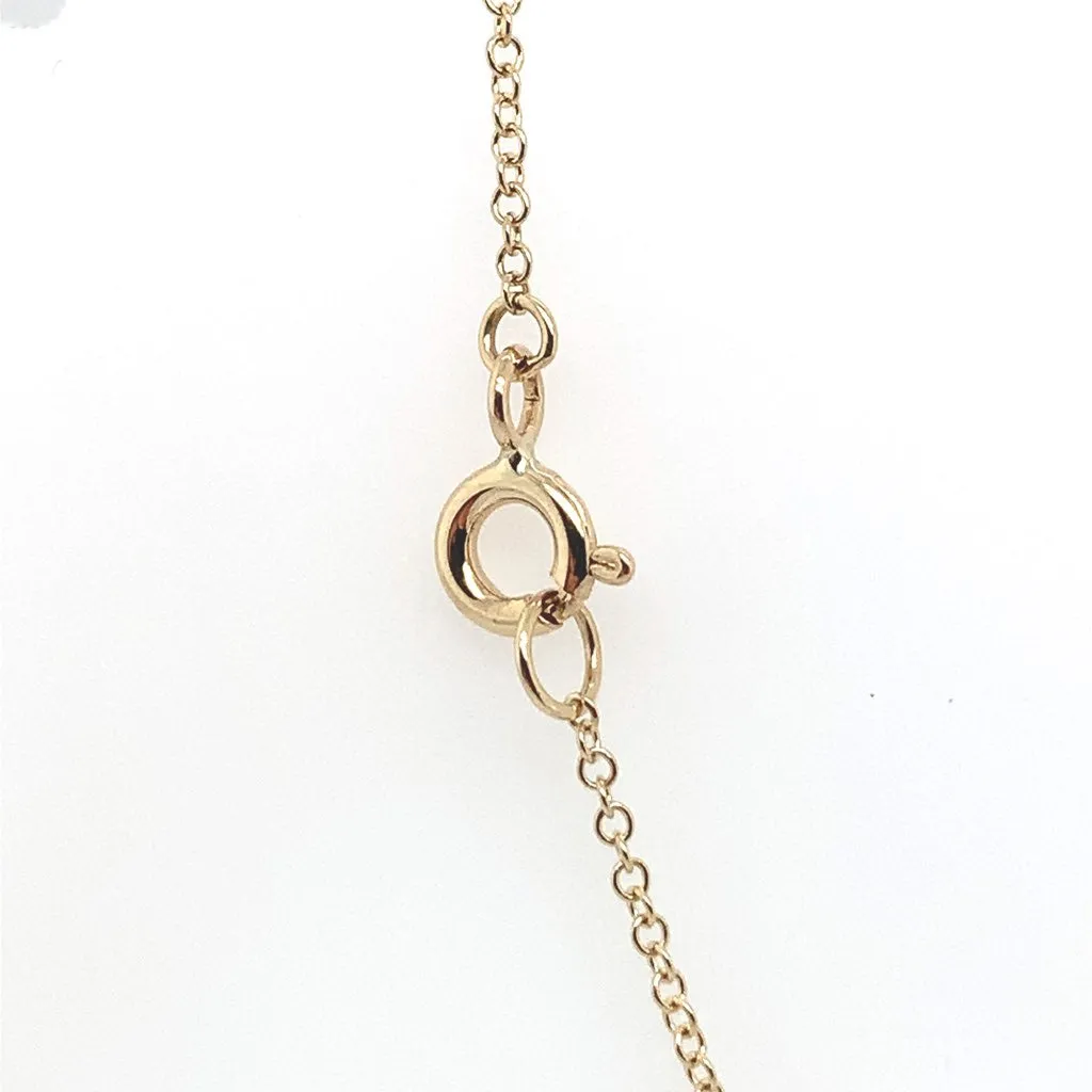Diamond Leaf Necklace