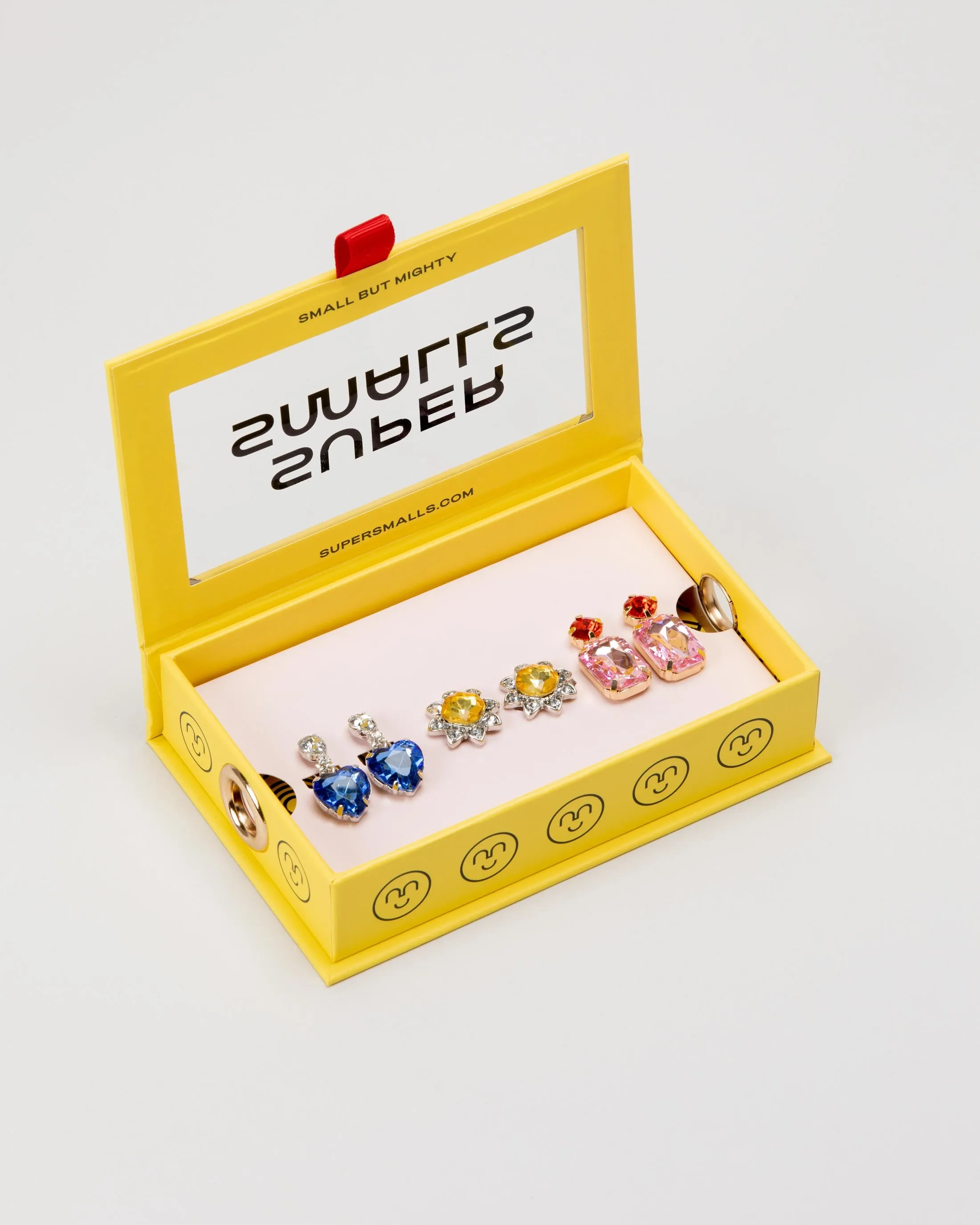 dinner & a movie clip-on earring set