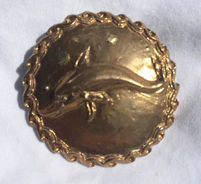 Dolphin Brooch D-80