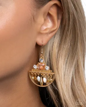 Earrings Metropolitan Majesty - Gold E097