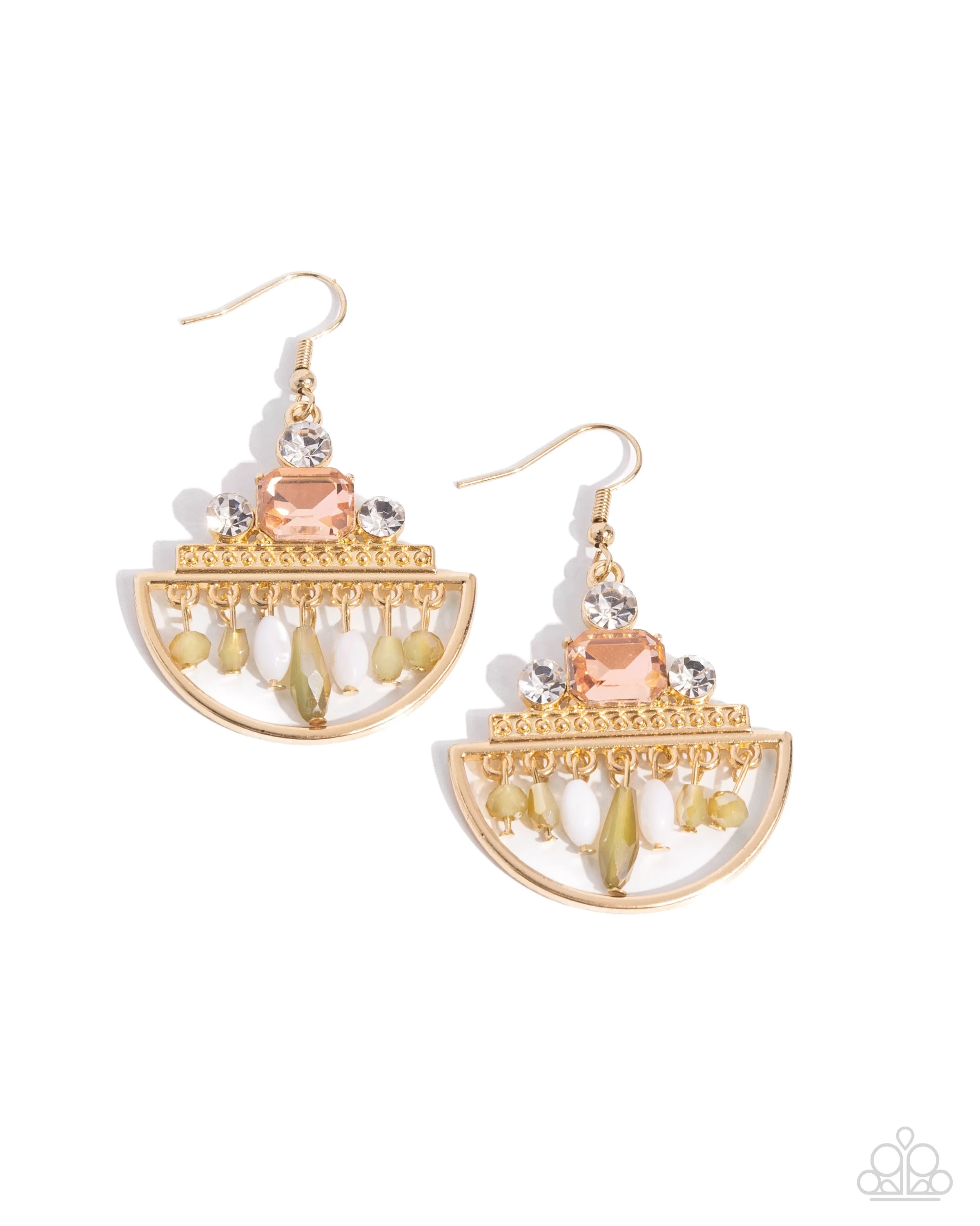 Earrings Metropolitan Majesty - Gold E097
