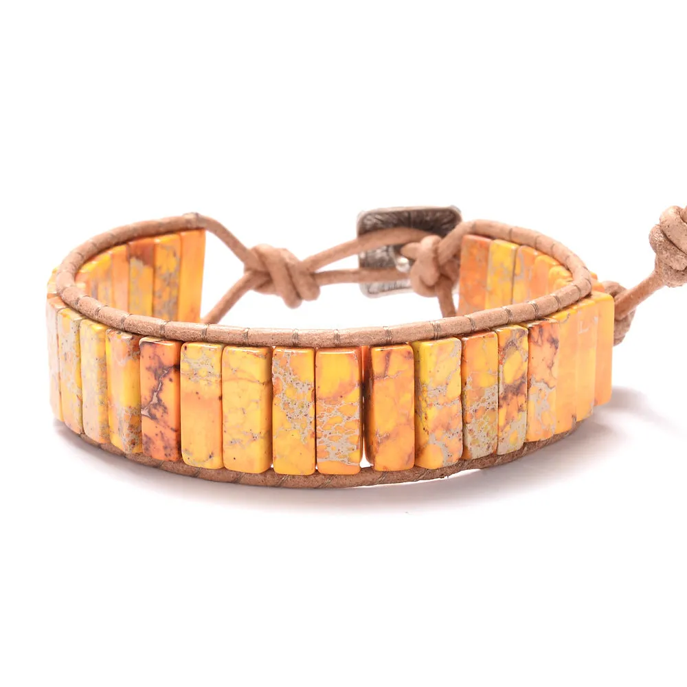 Fashion Emperor Turquoise Bracelet Hand Woven