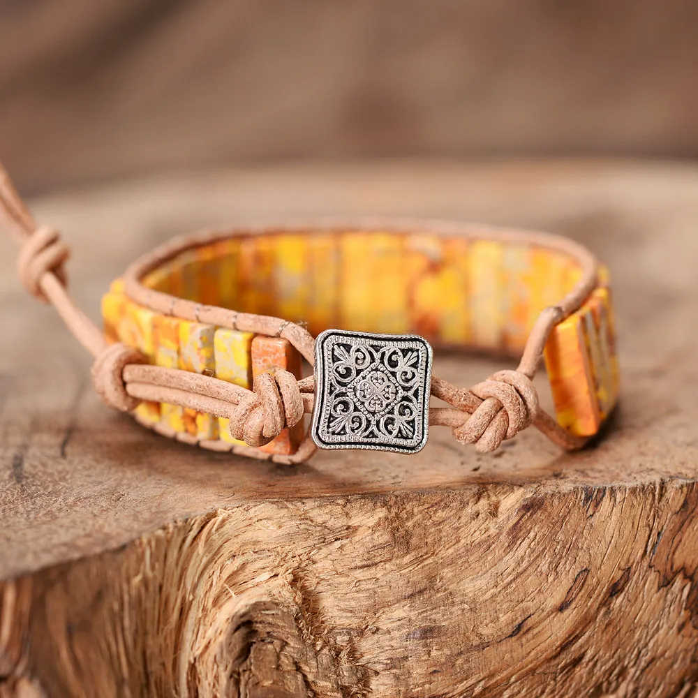 Fashion Emperor Turquoise Bracelet Hand Woven