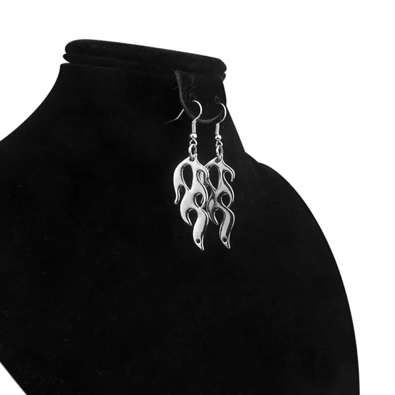 Flame Earrings Style Earrings for Women Jewelry Drop Earrings