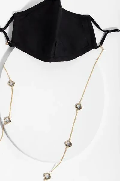 Gemstone Convertible Mask Chain