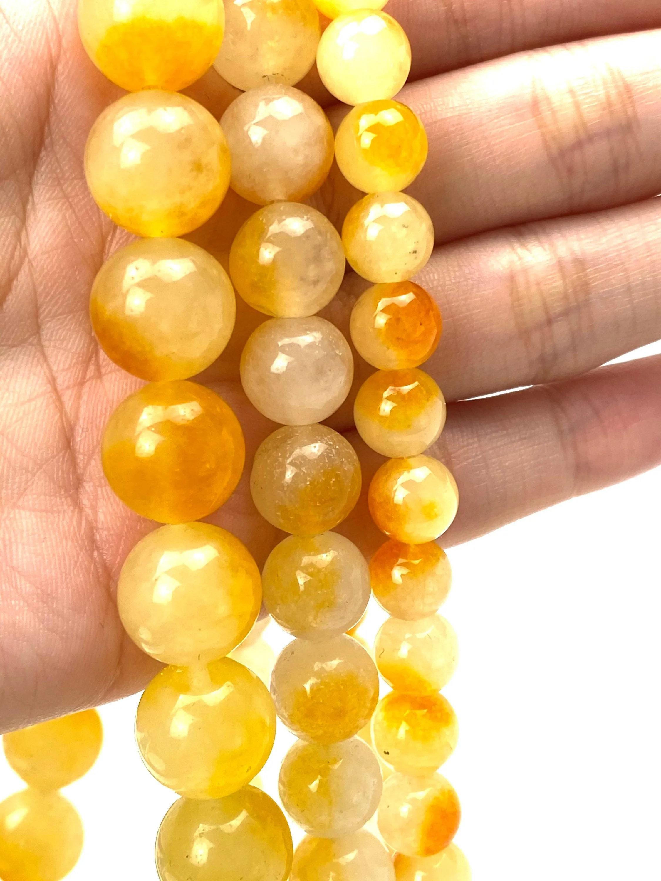 Genesis jade bead strand, SKU# B17