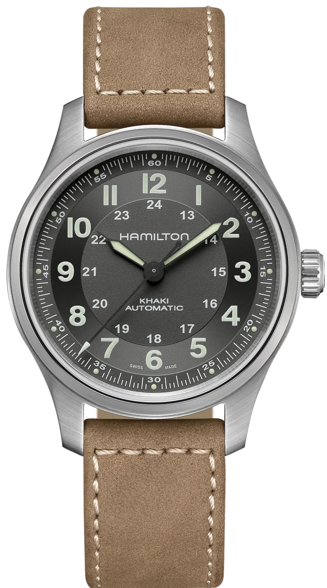 HAMILTON - Khaki Field Titanium Auto 42mm | H70545550