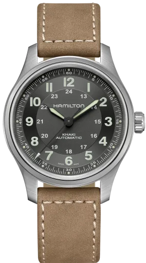 HAMILTON - Khaki Field Titanium Auto 42mm | H70545550