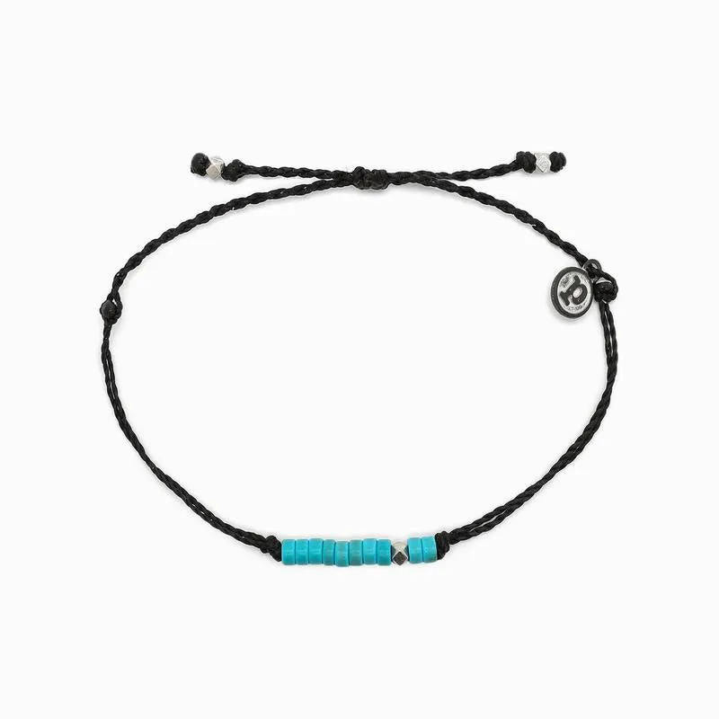 HESHI BEAD BRACELET | BLACK