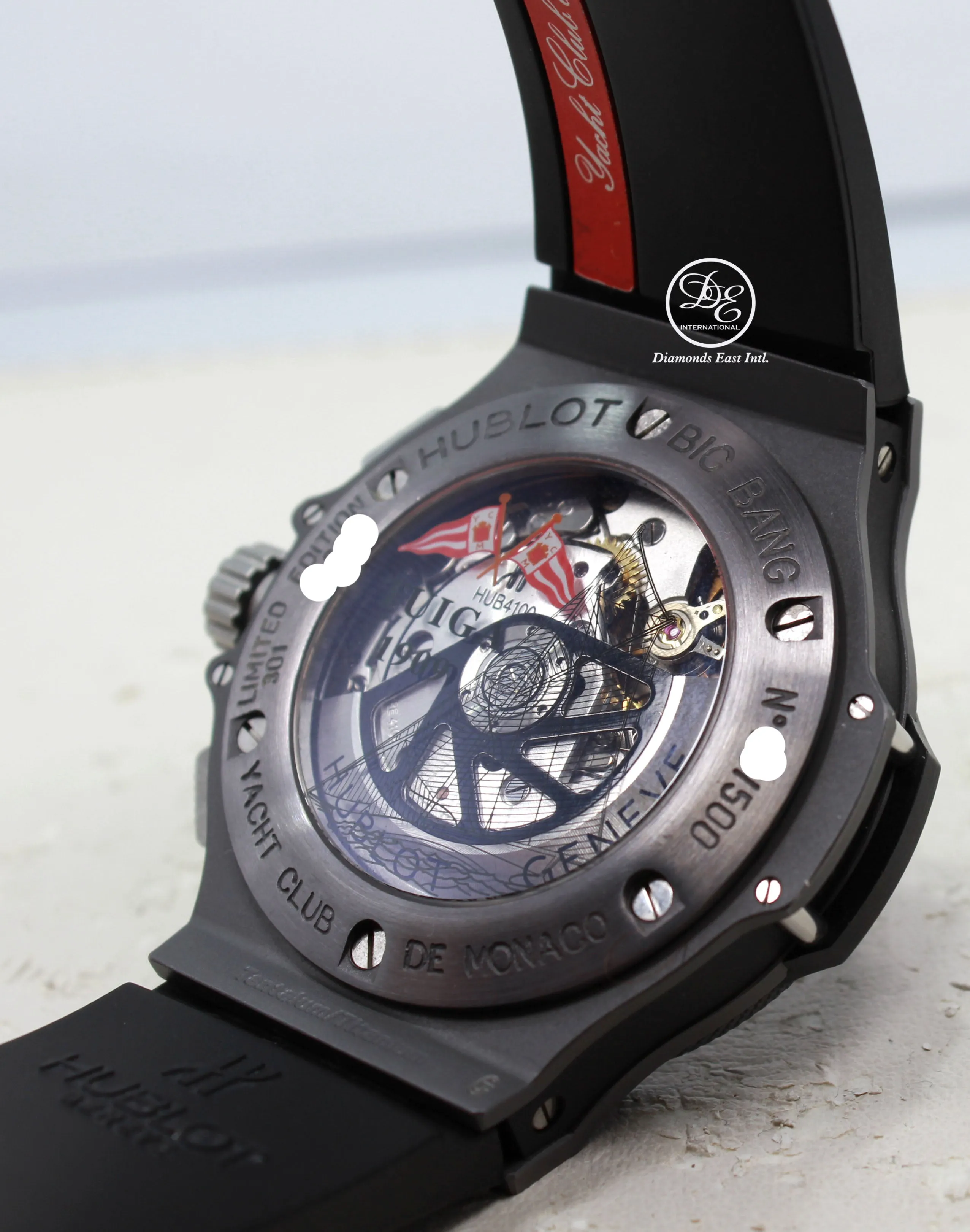 Hublot Big Bang Monaco Yacht Club Chronograph Automatic 44mm Black Dial Ceramic Bezel 301.AN.130.RX.YCM07 BOX/PAPER