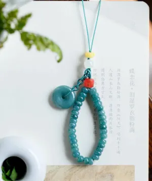 Ice blue water bead bracelet-ZROLMA(SC2024924001)