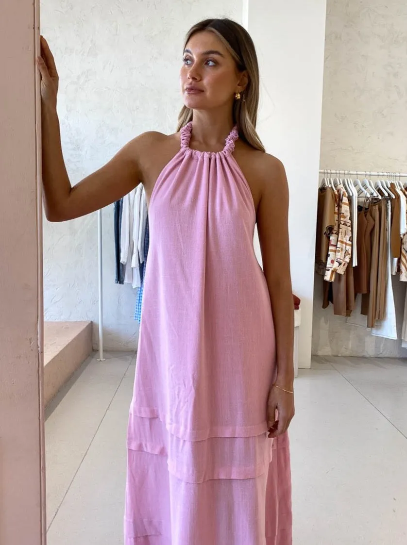 Issy Juno Dress in Salt Water Taffy