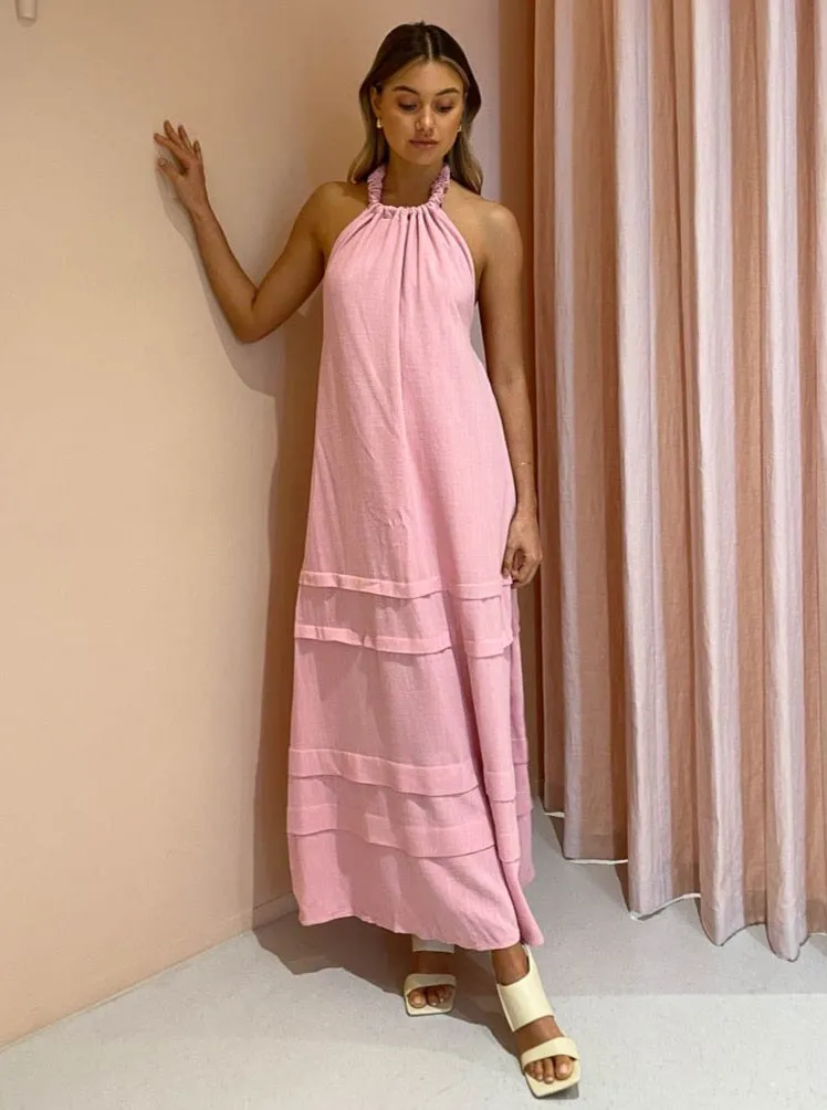 Issy Juno Dress in Salt Water Taffy