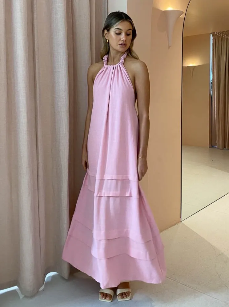 Issy Juno Dress in Salt Water Taffy