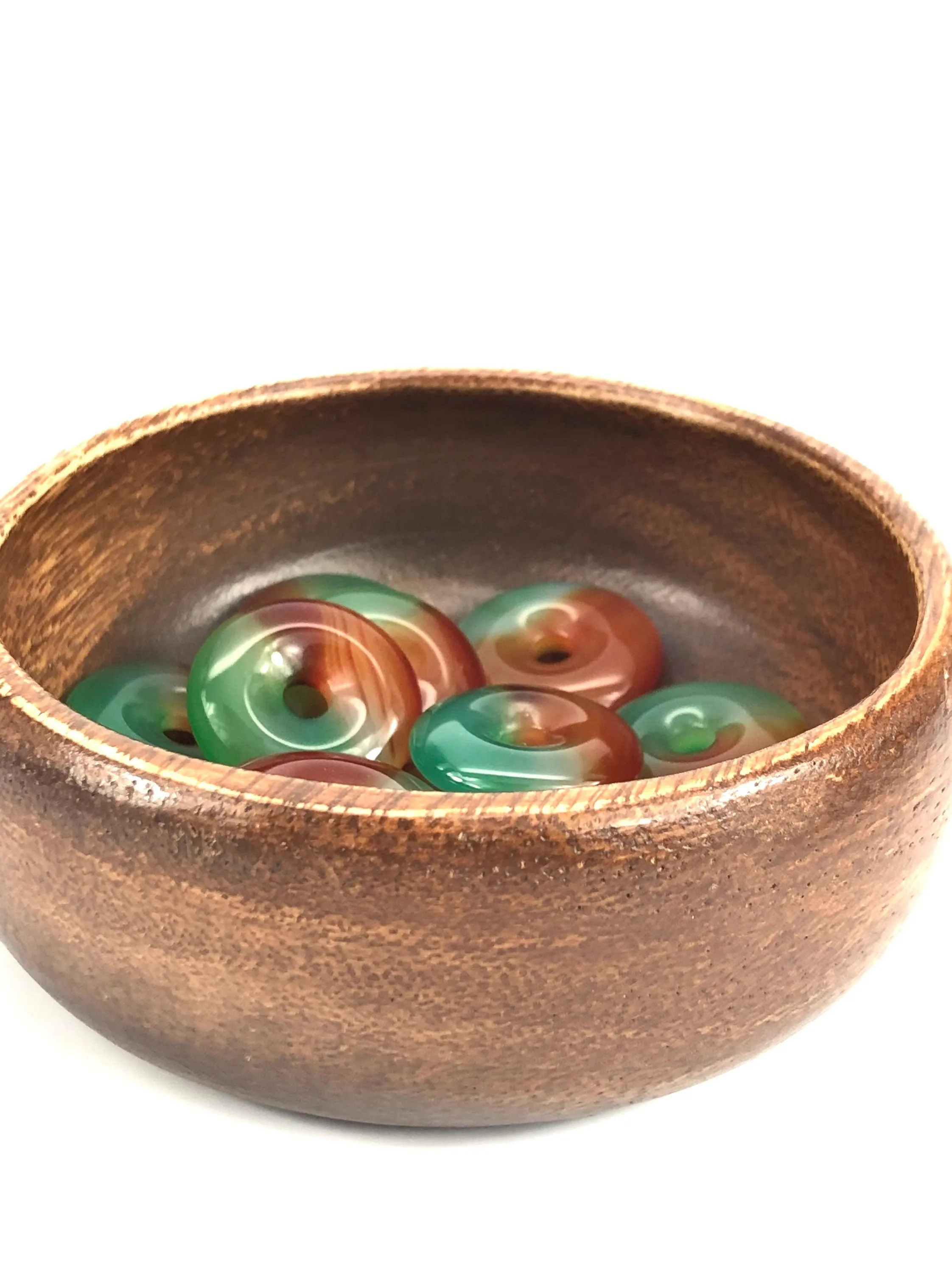 Jade Donut Bead Sku#BG119