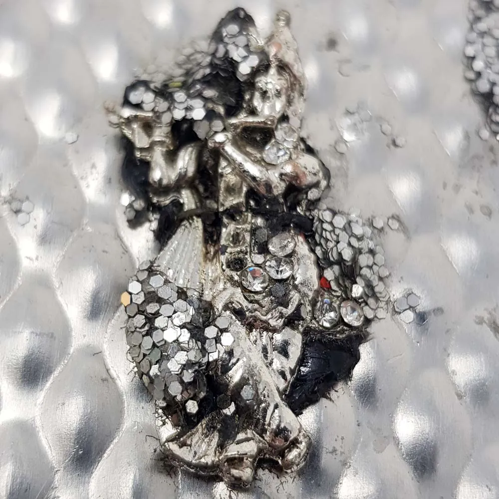 KRISHA SILVER BROOCH