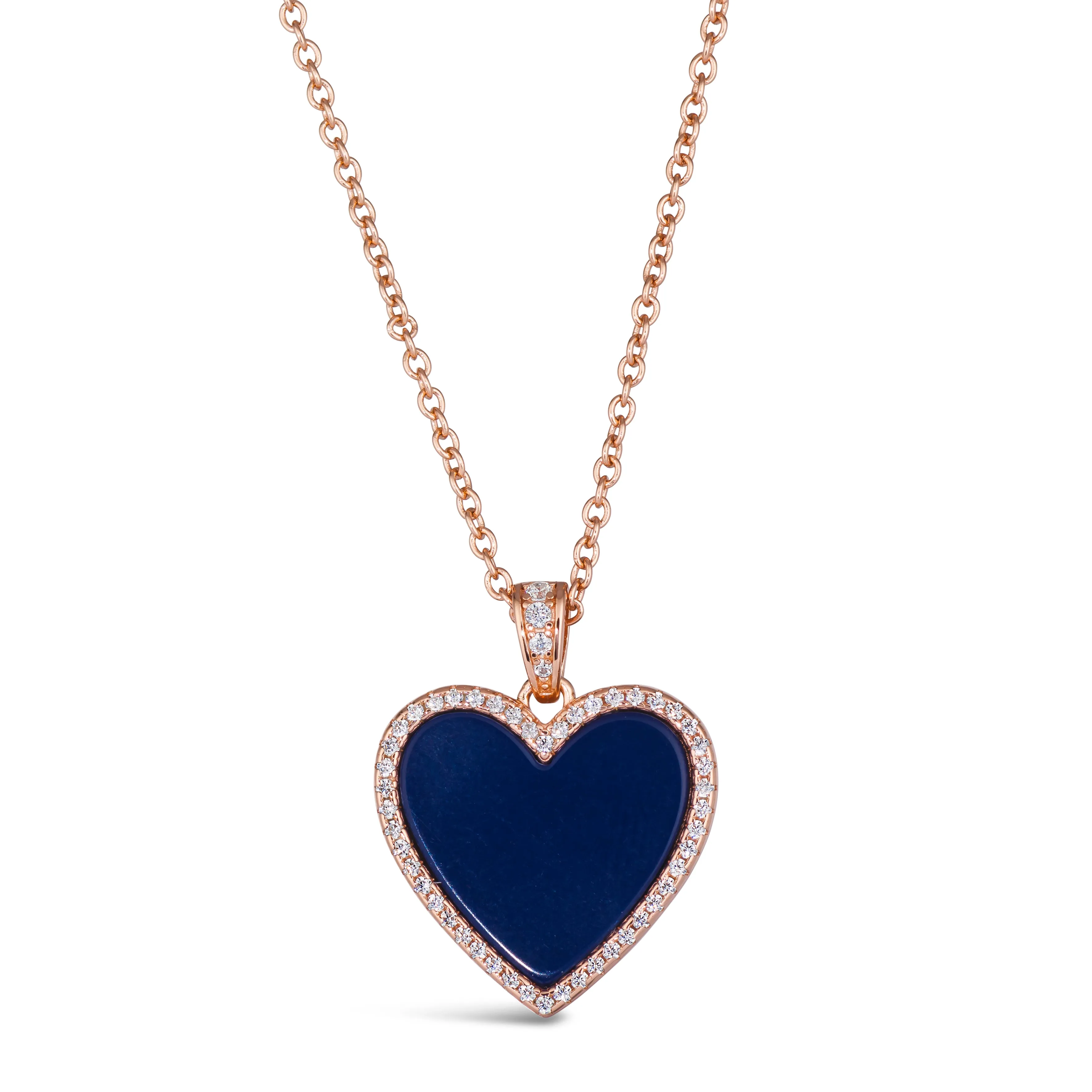 Lapis Lazuli Heart Necklace