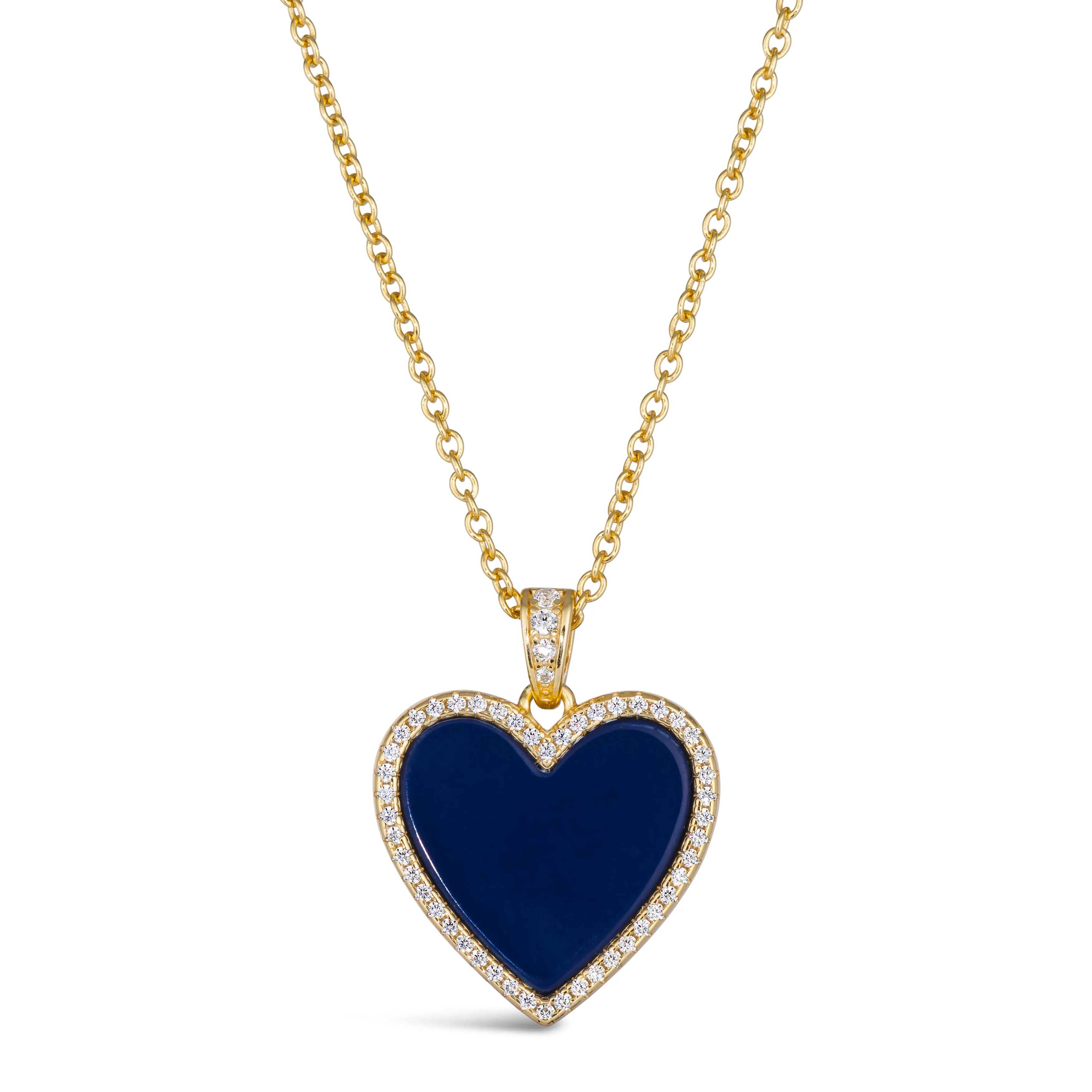 Lapis Lazuli Heart Necklace
