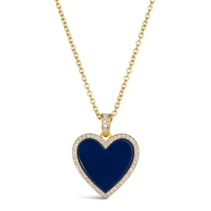 Lapis Lazuli Heart Necklace