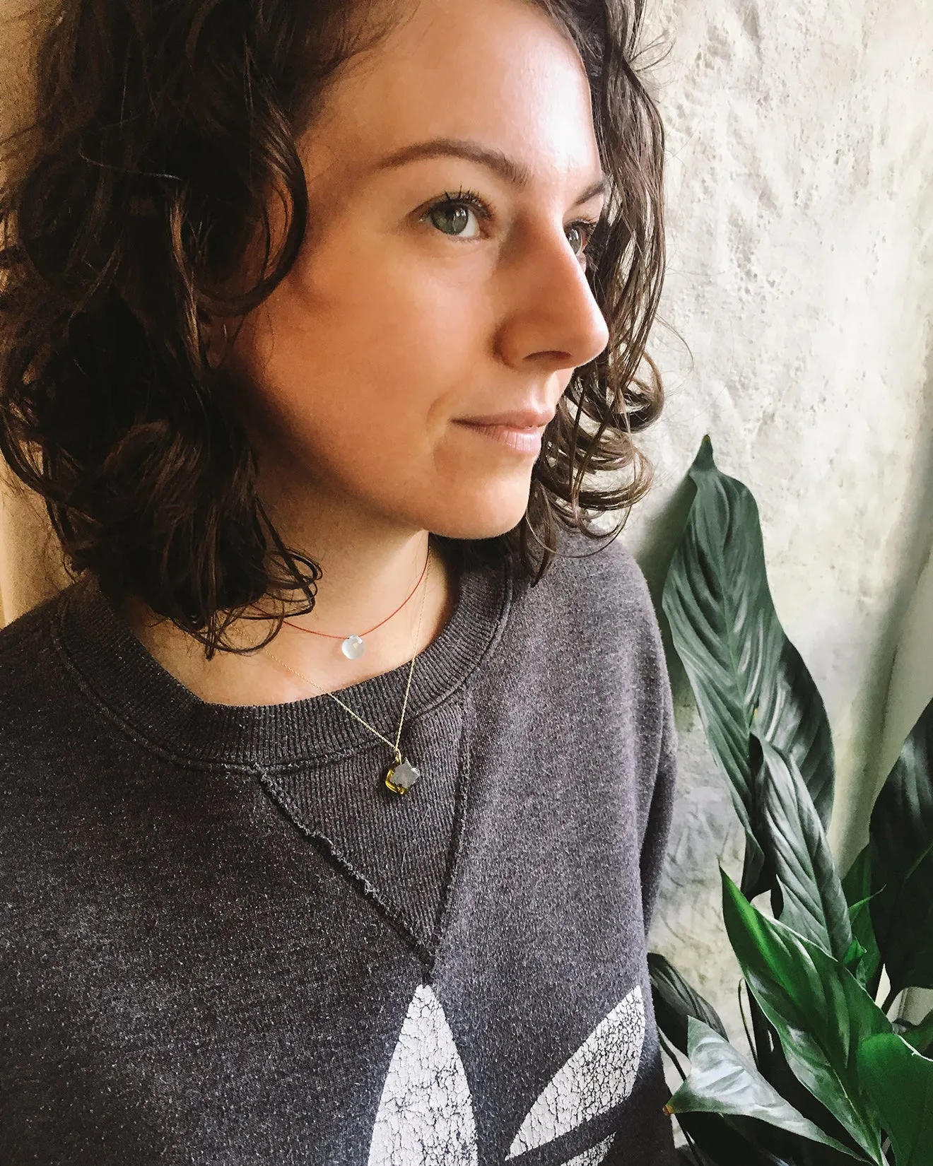 Lapis Lazuli Vegan Silk Necklace
