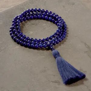 Lapis Mala, 6 mm, 108 beads