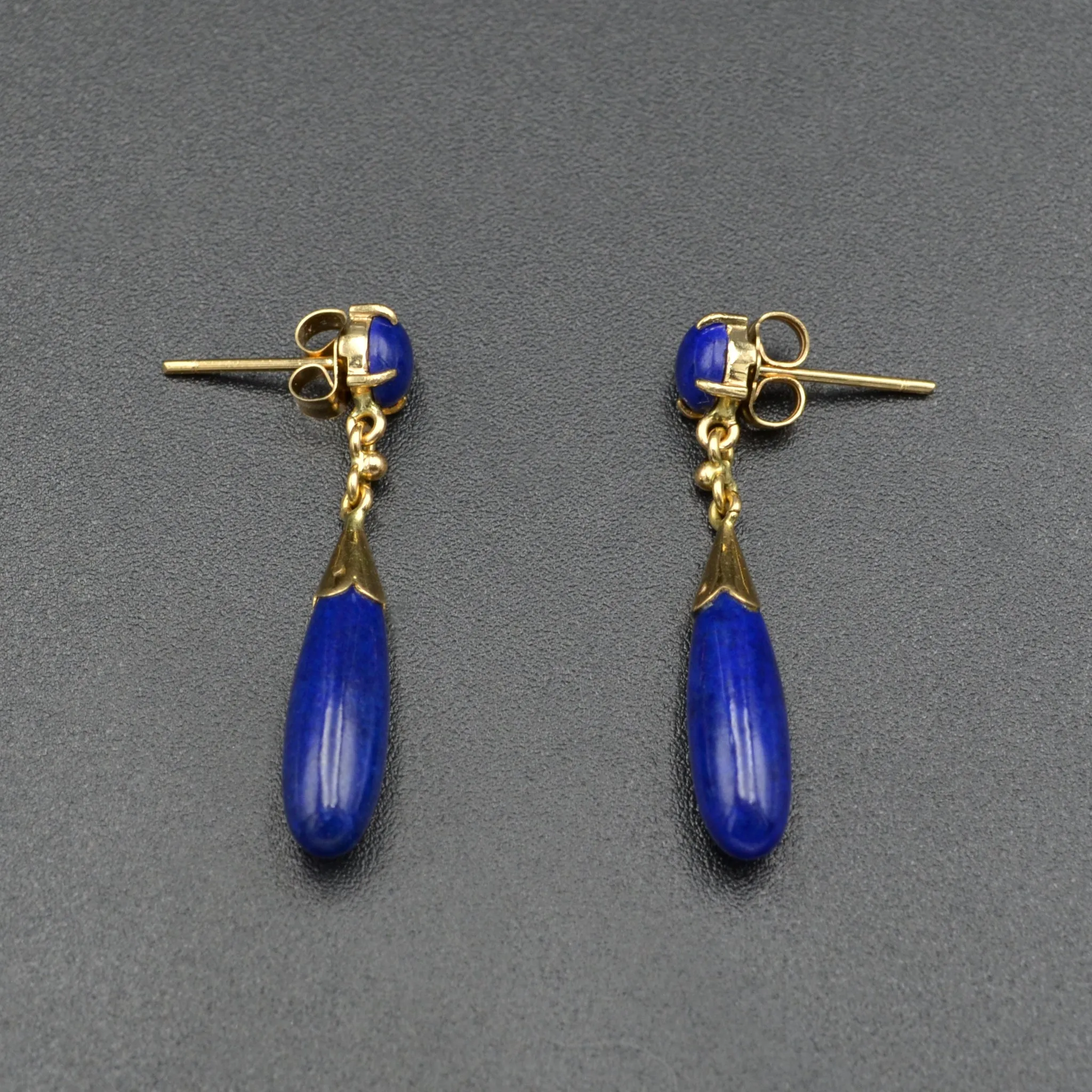 Lapis Teardrop Earrings