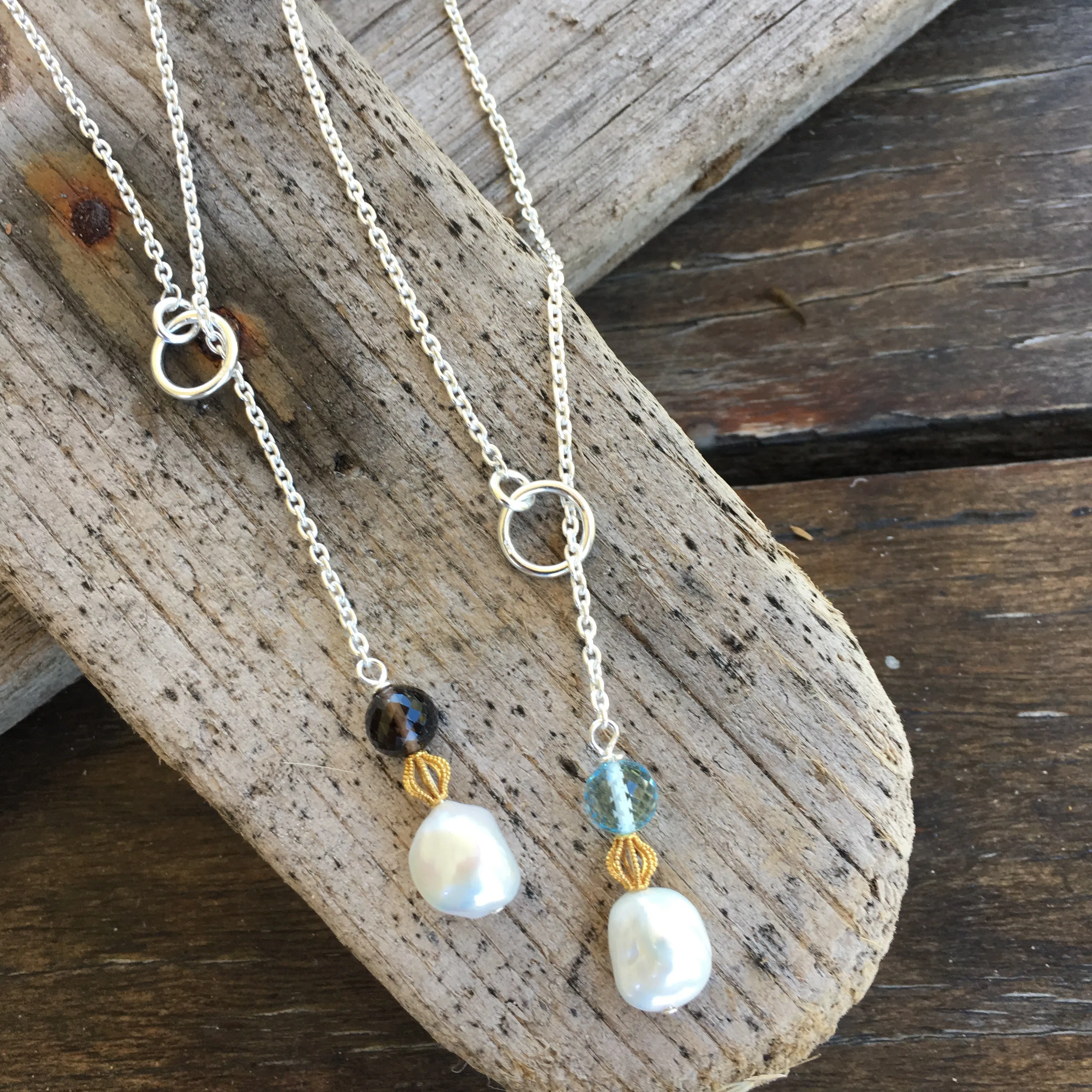 Lariet Pearl Necklace Ai274