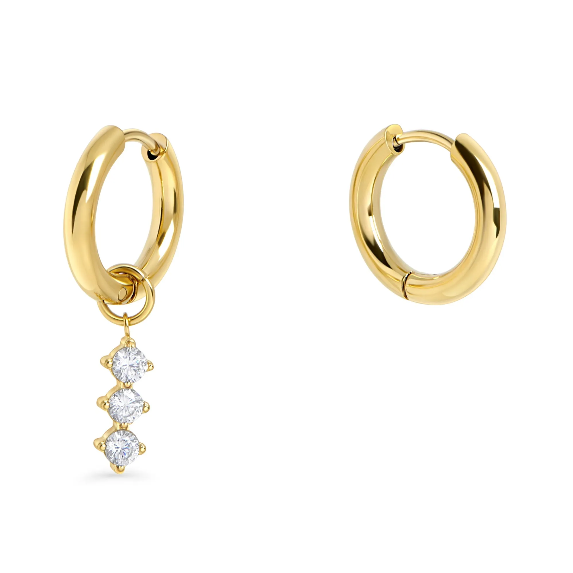 Lazuli Huggie Earrings