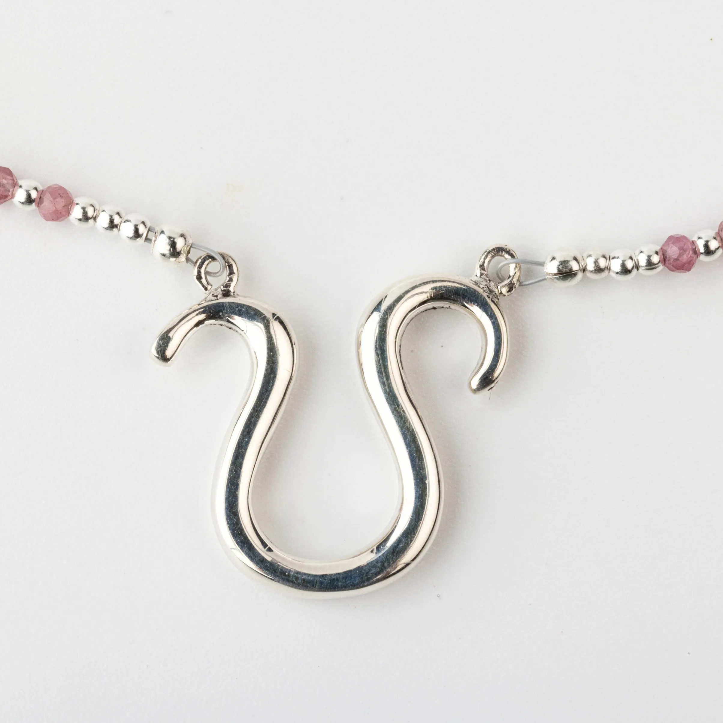 Leo Peridot & Pink Tourmaline Signature Zodiac Necklace