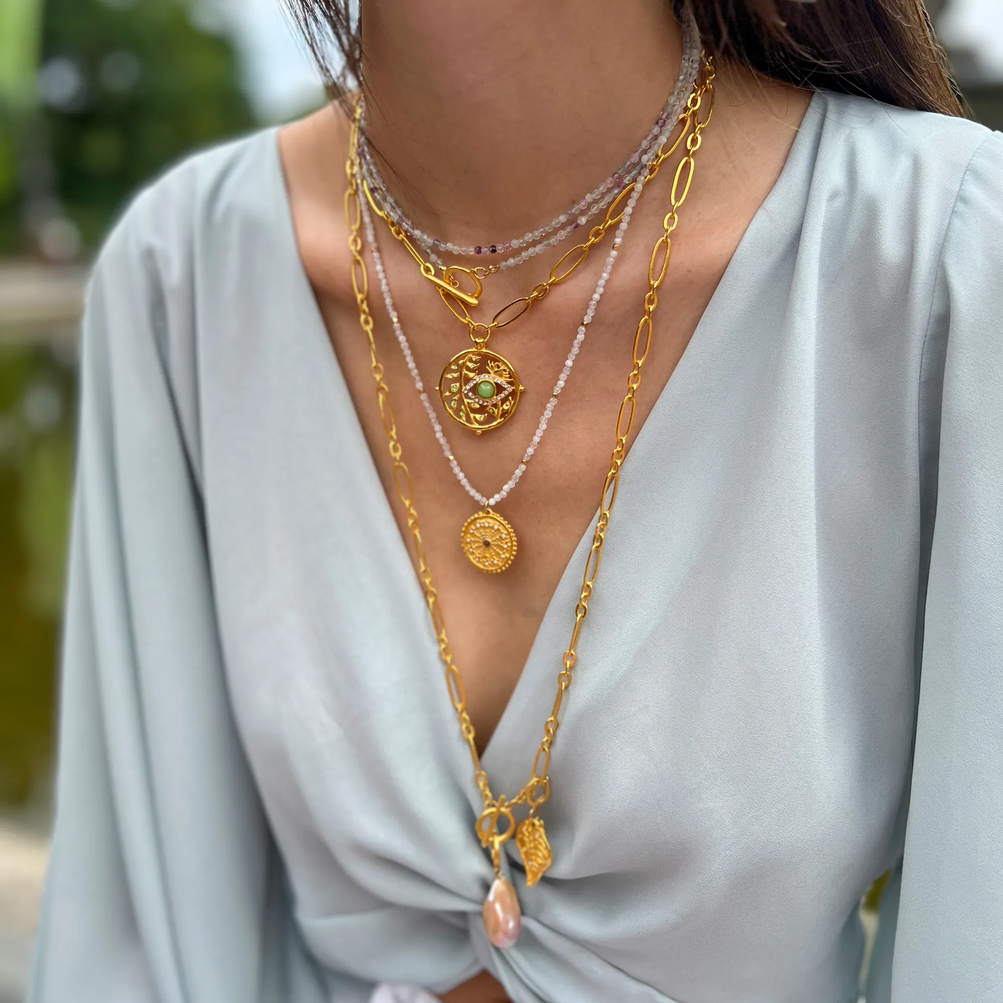 Livia Evil Eye Necklace