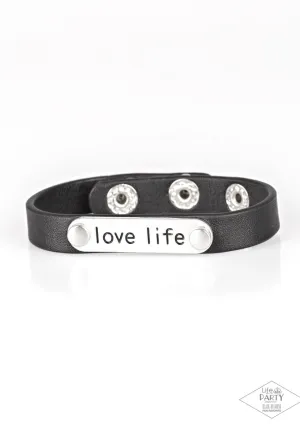 Love Life - Black Bracelet - Paparazzi Accessories