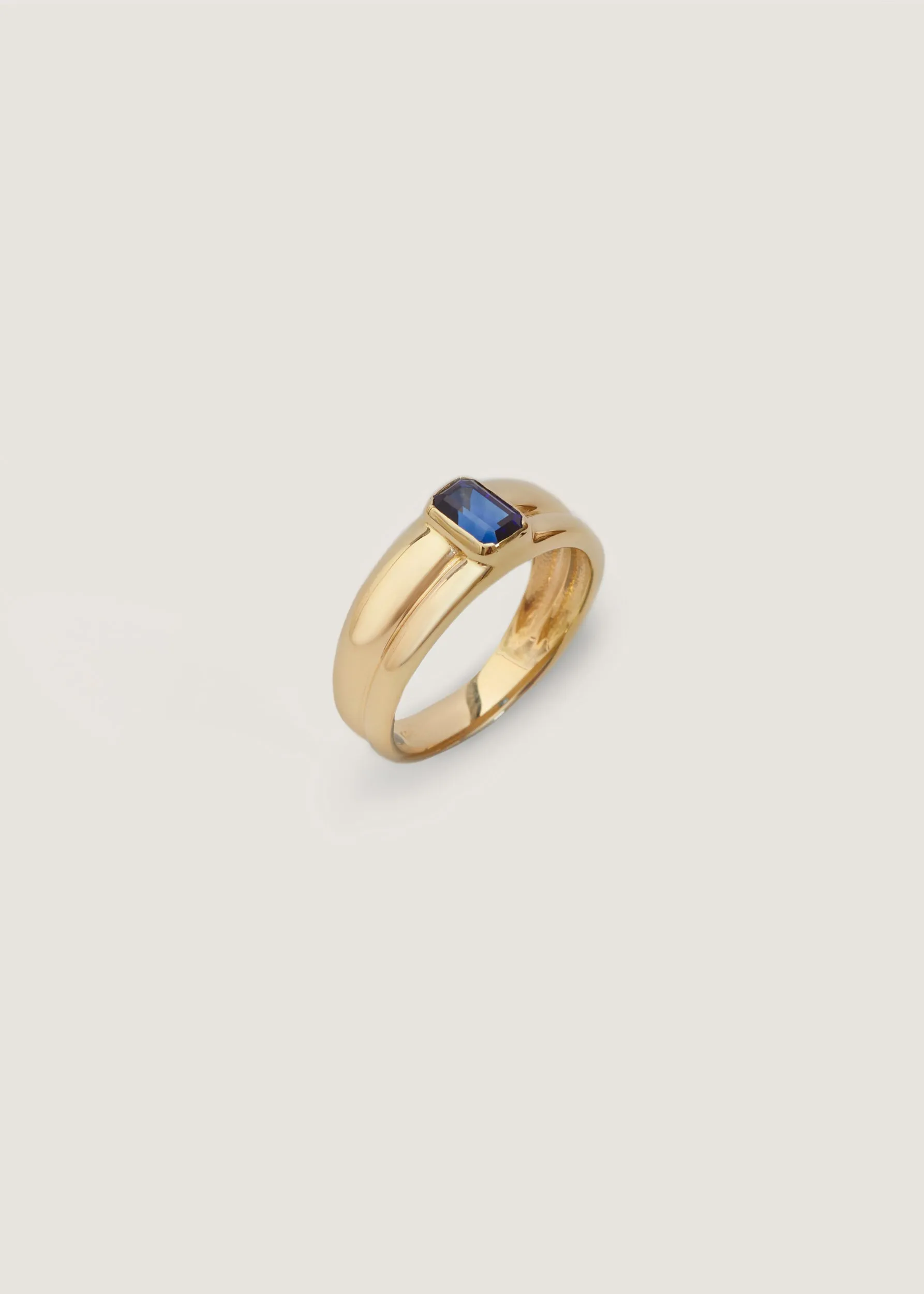 Luna Layered Ring Blue Sapphire