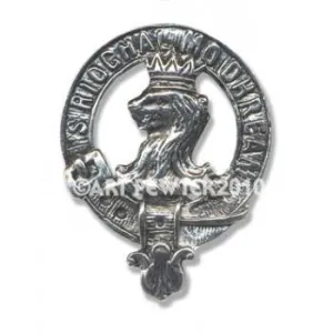 MacGregor Clan Crest Brooch