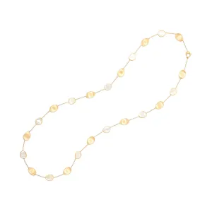 Marco Bicego Lunaria Mother Of Pearl Long Necklace