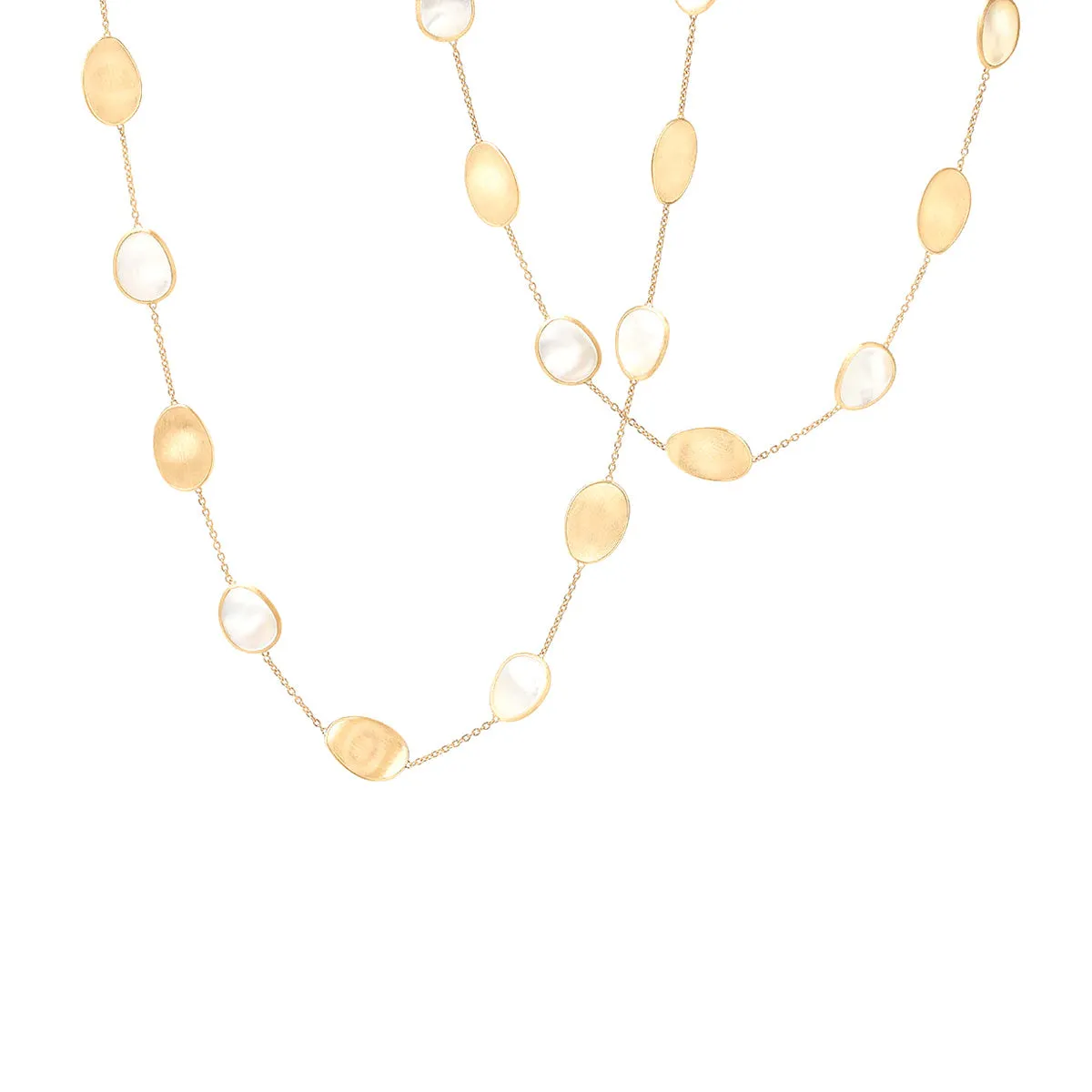 Marco Bicego Lunaria Mother Of Pearl Long Necklace