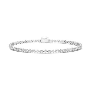 Men's Oval/Emerald/Round Tennis Bracelet