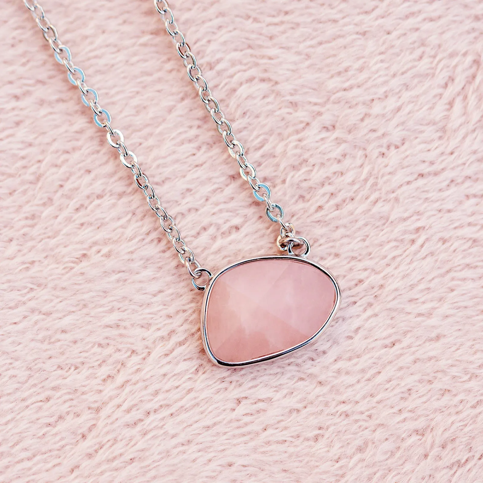 Mental Health Gemstone Pendant Necklace