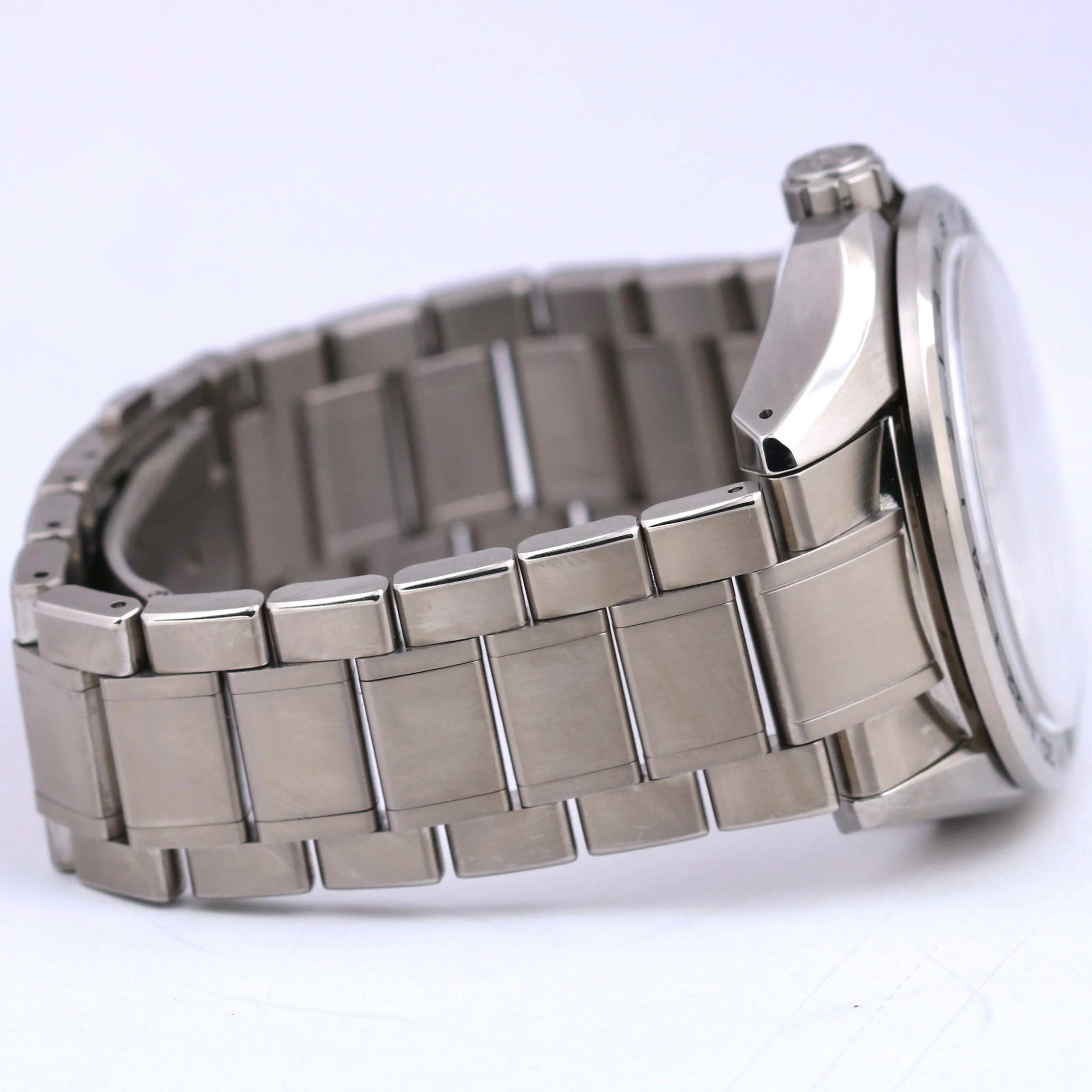 MINT 2022 PAPERS Grand Seiko Evolution 9 SILVER Titanium 41mm GMT SBGE285G B P