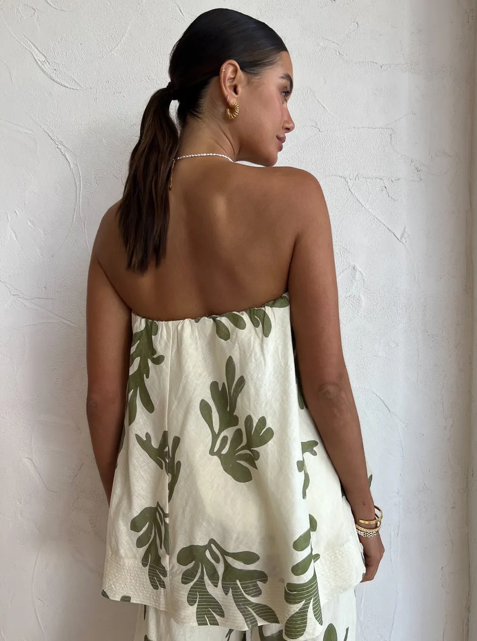 Mon Renn Compose Top in Compose Print
