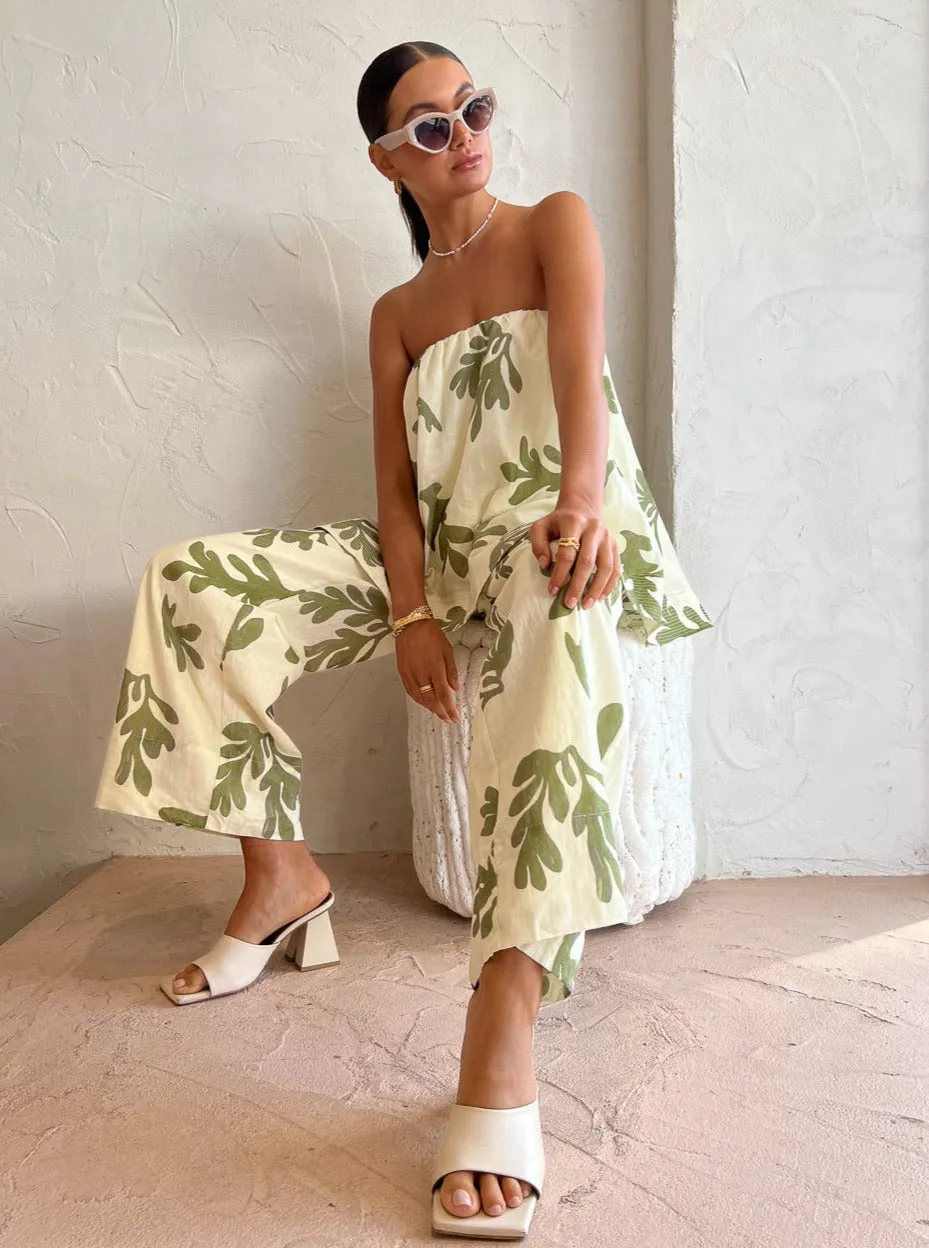 Mon Renn Compose Top in Compose Print