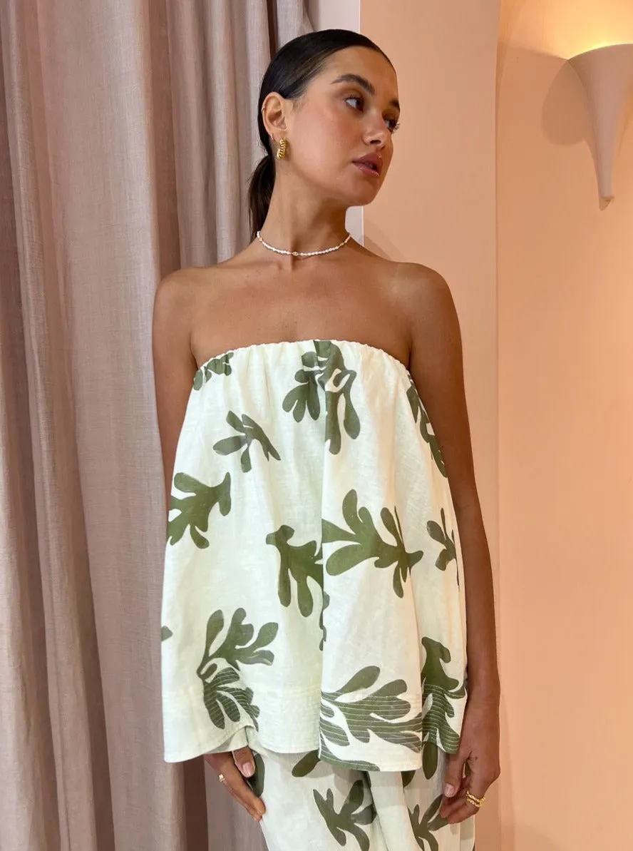 Mon Renn Compose Top in Compose Print