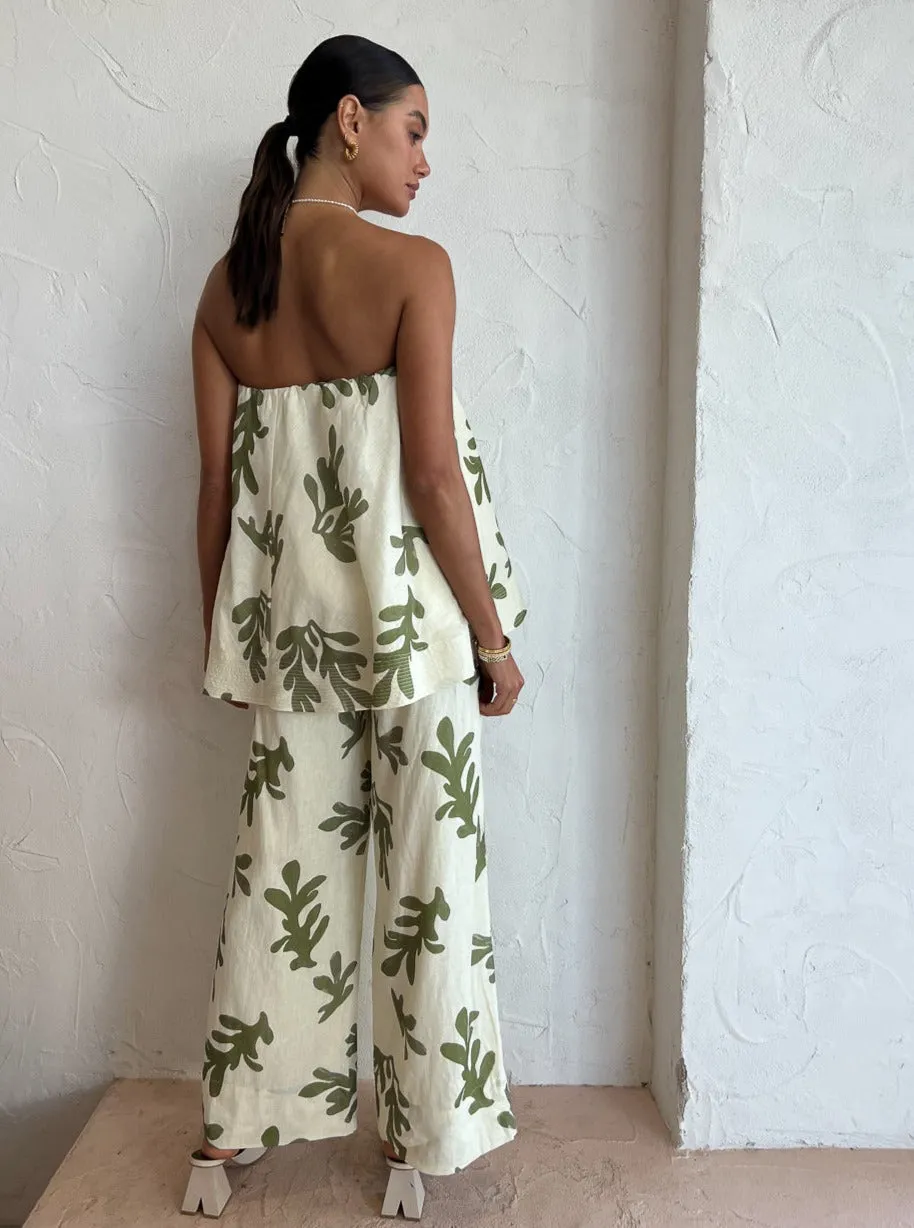 Mon Renn Compose Top in Compose Print
