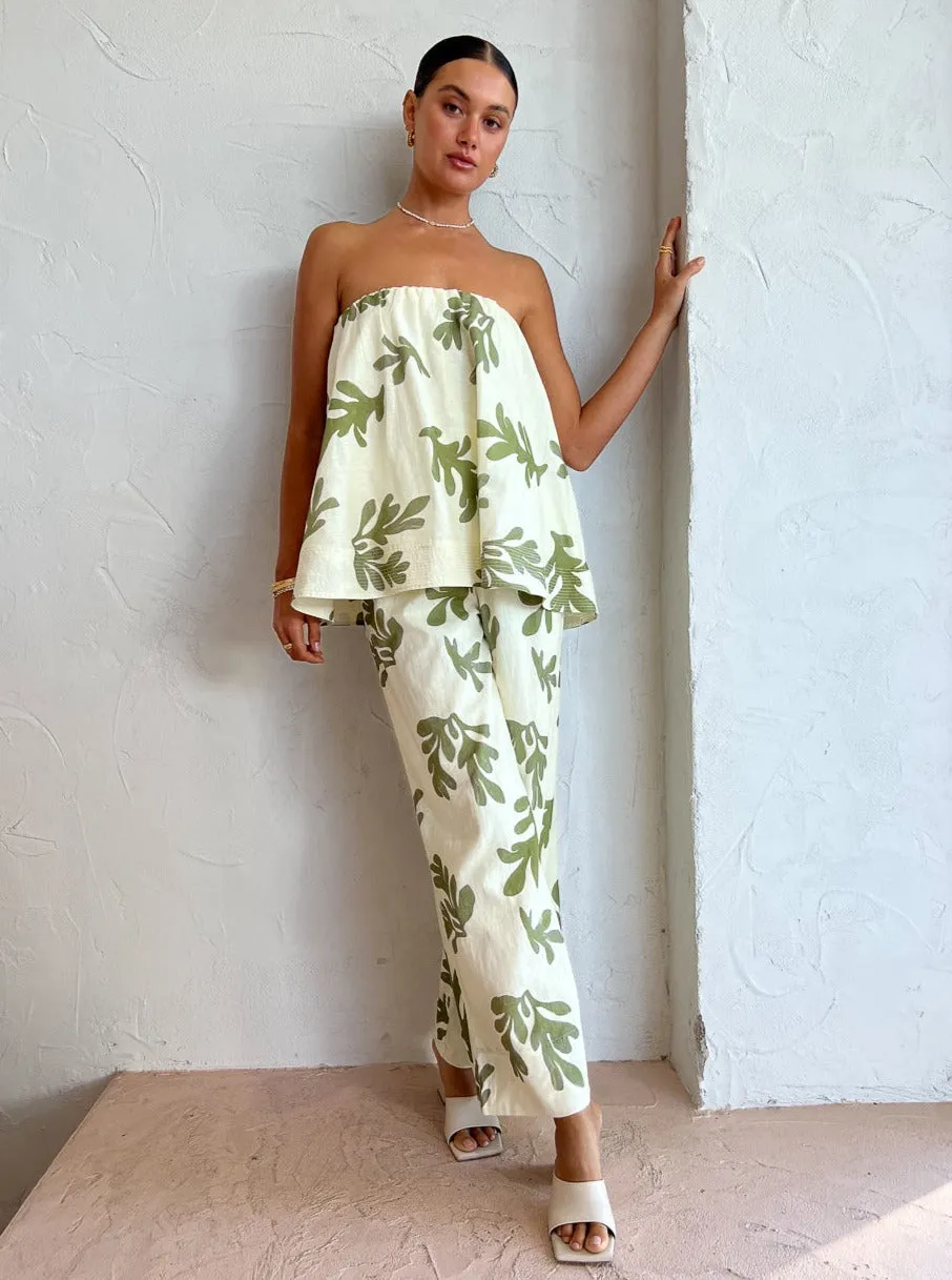 Mon Renn Compose Top in Compose Print