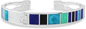Montana Silversmiths Western Lifestyle Turquoise Cuff Bracelet