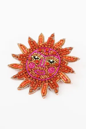 My Doris - Sun Face Brooch